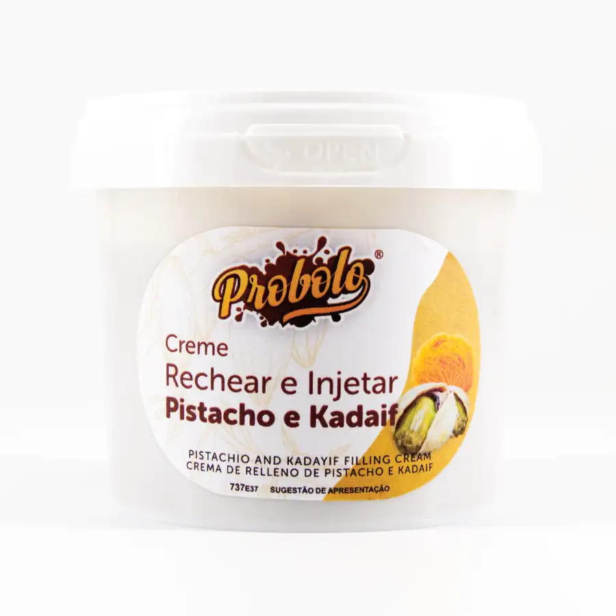 Creme de Pistacho com Kadaif para Rechear e Injetar