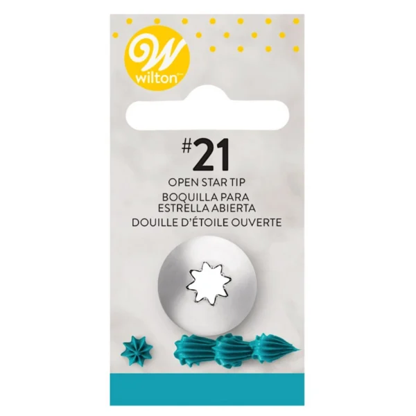 Bico de Confeiteiro #21 - Estrela Aberta