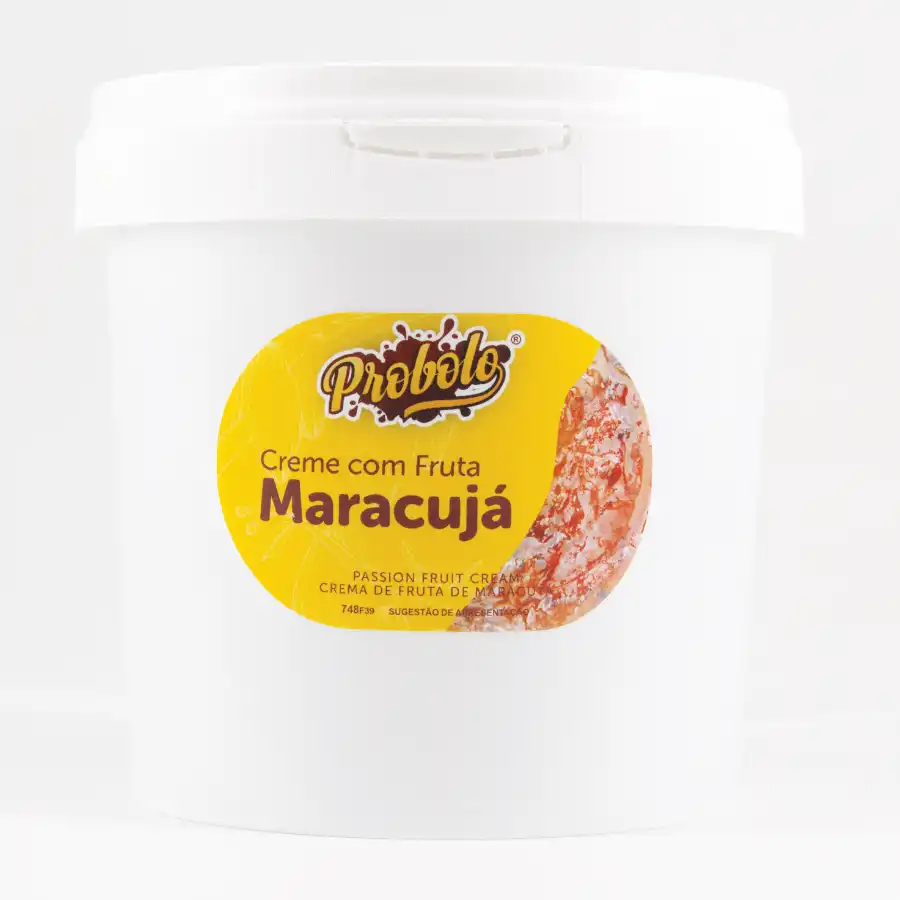Creme de Maracujá com Pedaços - 1kg