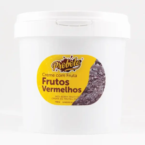 Creme de Frutos Vermelhos com Pedaços - 1kg