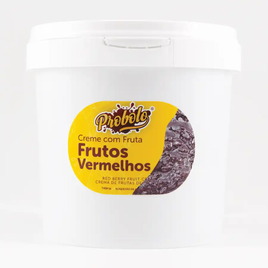 Creme de Frutos Vermelhos com Pedaços - 1kg