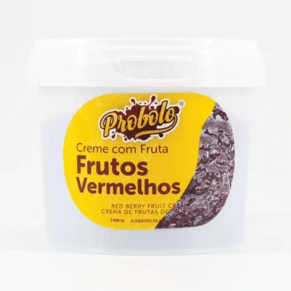Creme de Frutos Vermelhos com Pedaços - 300g