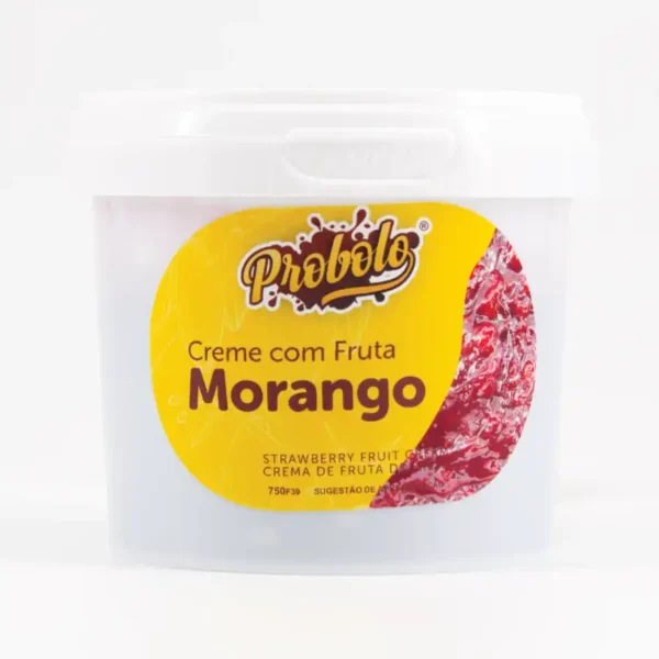 Creme de Morango com Pedaços - 300g