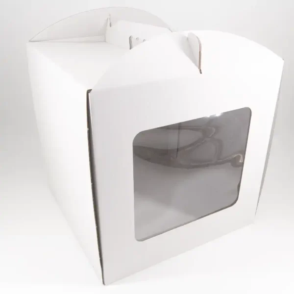 Caixa para Bolos com Janela - 20x20x20cm