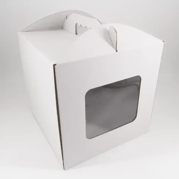 Caixa para Bolos com Janela - 30x30x30cm