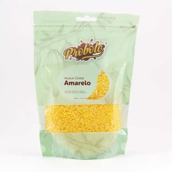 Sprinkles Cristais de Açúcar Amarelo - 250g