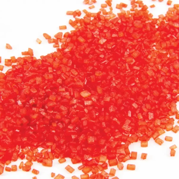 Sprinkles Cristais de Açúcar Vermelho - 1kg