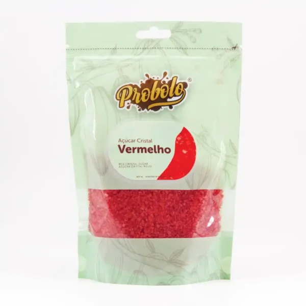 Sprinkles Cristais de Açúcar Vermelho - 250g