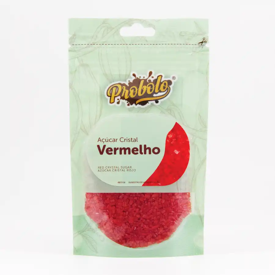 Sprinkles Cristais de Açúcar Vermelho - 60g