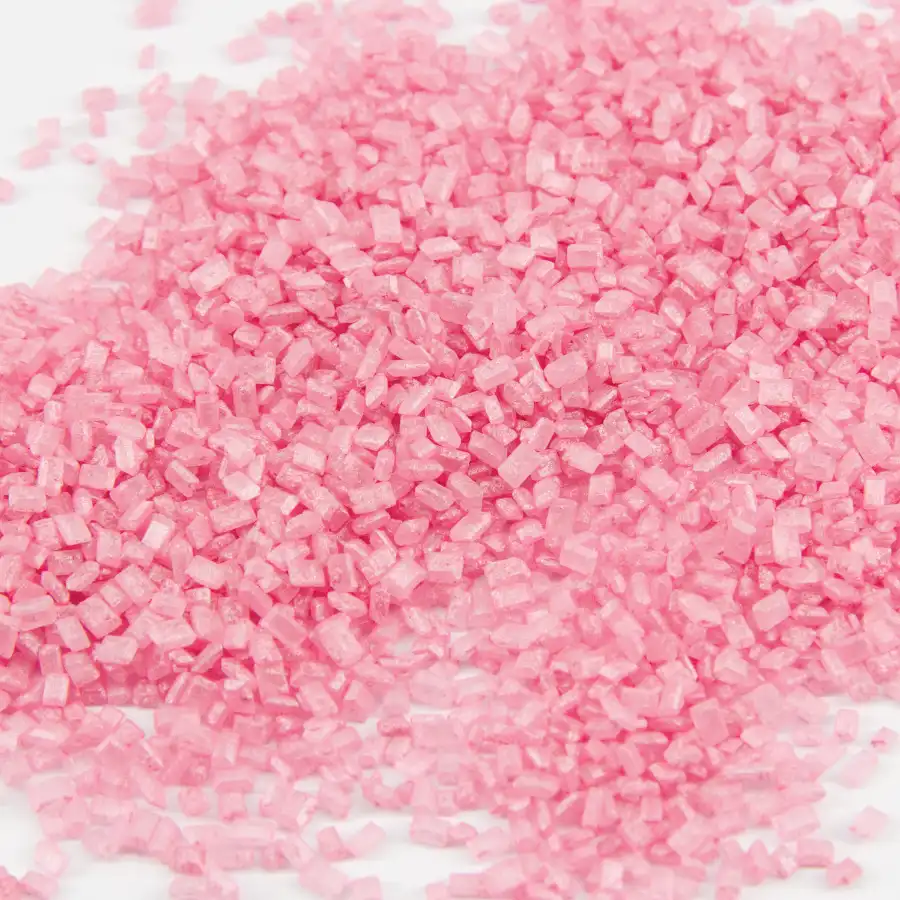 Sprinkles Cristais de Açúcar Rosa - 250g - Image 2