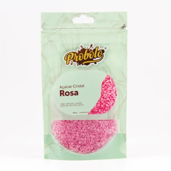 Sprinkles Cristais de Açúcar Rosa - 60g