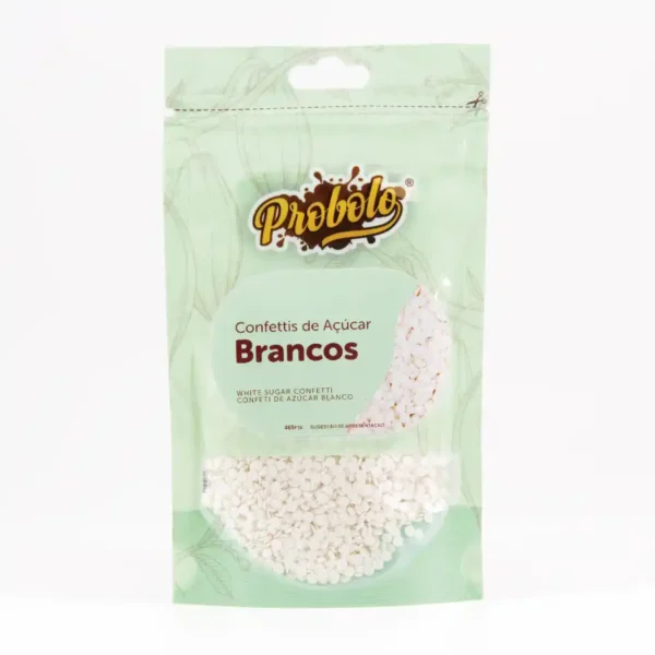Sprinkles de Açúcar Confettis Branco - 60g