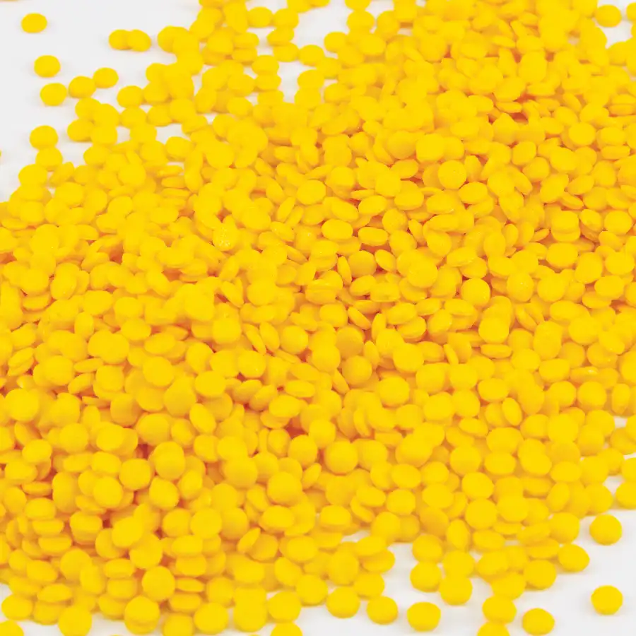Sprinkles de Açúcar Confettis Amarelo - 250g - Image 2